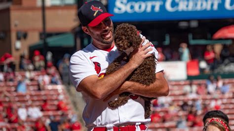 Adam Wainwright promised his kids a puppy when he retired. Cardinals delivered on final day